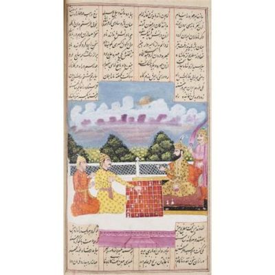 Le Shahnama d'Abu'l-Hasan Firdausi: Une Symphonie de Versification et de Miniature Exquisite!